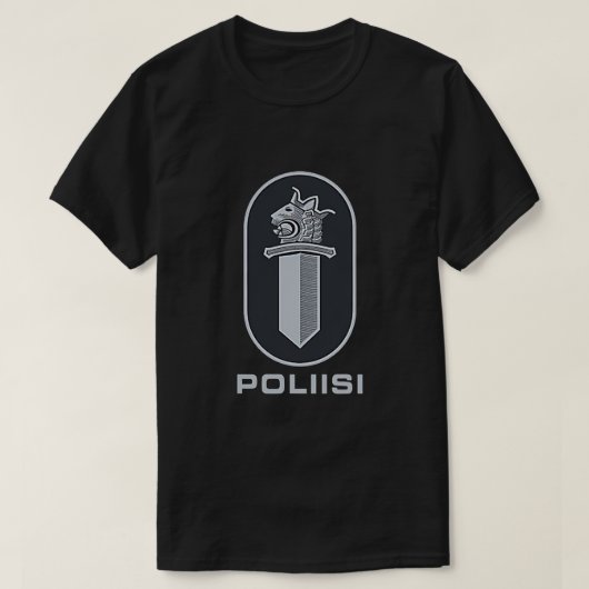 Finse politie t-shirt (Design voorkant)