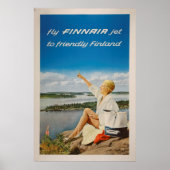 Finse poster voor het klassieke reizen (Voorkant)