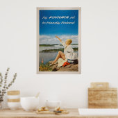 Finse poster voor het klassieke reizen (Keuken)