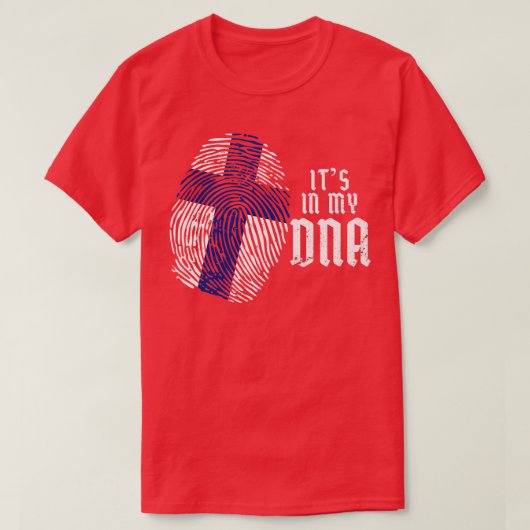 Finse Pride DNA Finland T-shirt (Design voorkant)