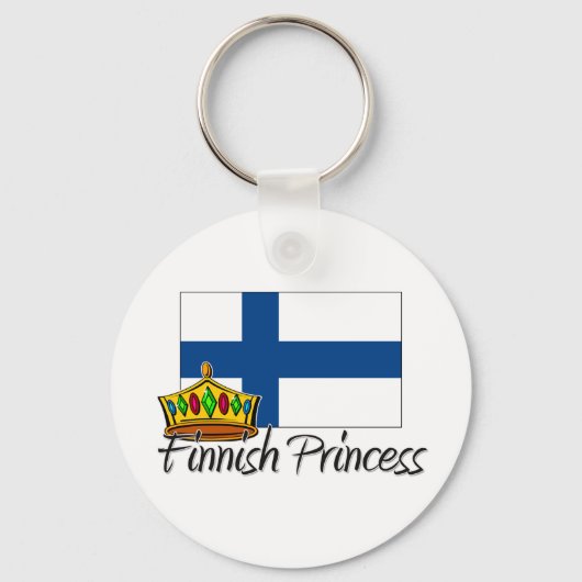 Finse prinses sleutelhanger (Voorkant)