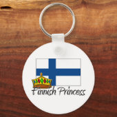 Finse prinses sleutelhanger (Voorkant)