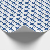 Finse rappelpapier, Finse vlaggengiften Cadeaupapier (Hoek)