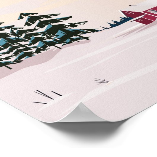 Finse reisposter Lapland Poster (Hoek)