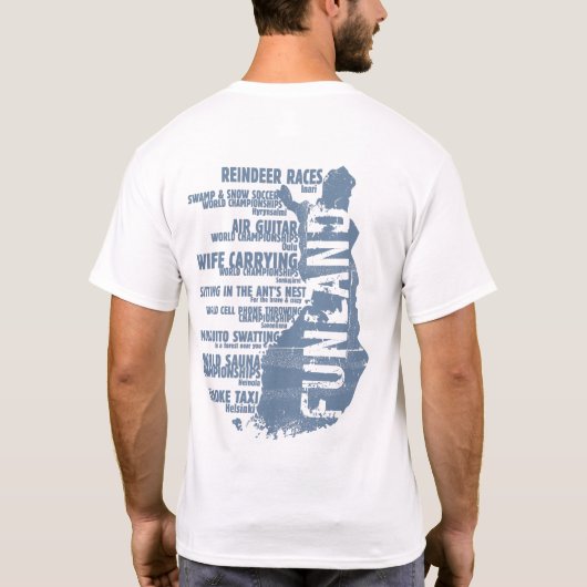 Finse Schoenlijst 3 Rond T-shirt (Achterkant)