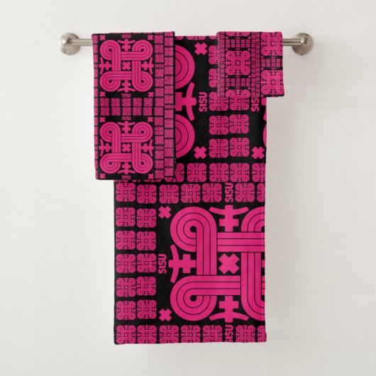 Finse Sisu Art Bad Handdoek (Insitu)