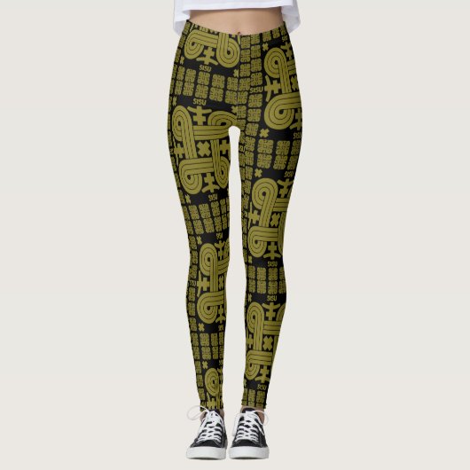 Finse Sisu Art Leggings (Voorkant)