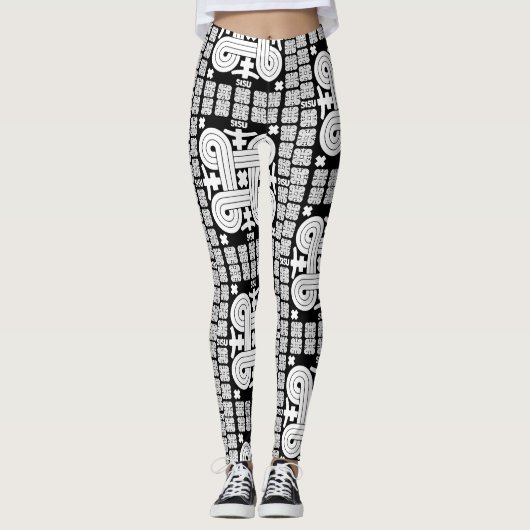 Finse Sisu Art Leggings (Voorkant)