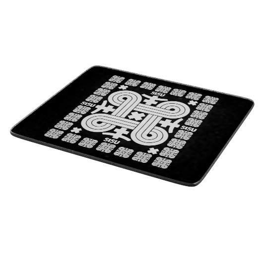 Finse Sisu Art Snijplank (Hoek)