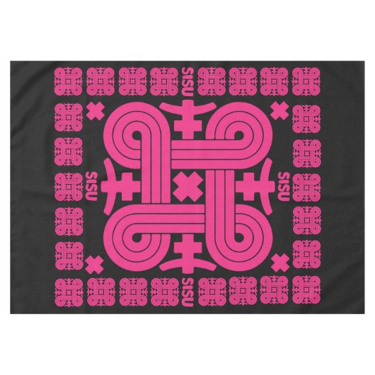 Finse Sisu Art Tafelkleed (Voorkant (Horizontaal))