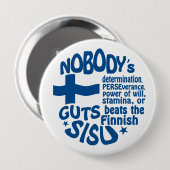 Finse SISU-knop Ronde Button 4,0 Cm (Voorkant /achterkant)