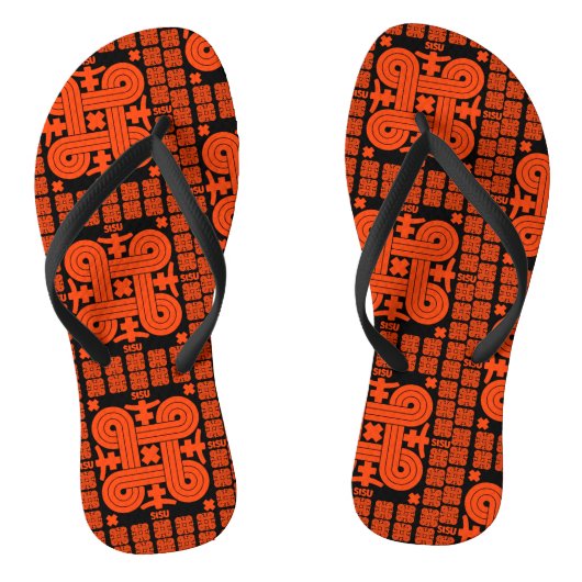 Finse Sisu Kunst Teenslippers (Voetbed)