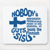 Finse SISU mousepad Muismat (Voorkant)