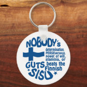 Finse SISU-sleutelketen Sleutelhanger (Voorkant)