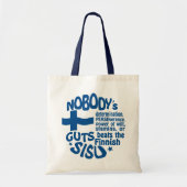Finse SISU-tas - kies stijl Tote Bag (Voorkant)