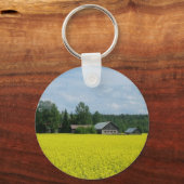 Finse sleutelketen voor het platteland sleutelhanger (Voorkant)