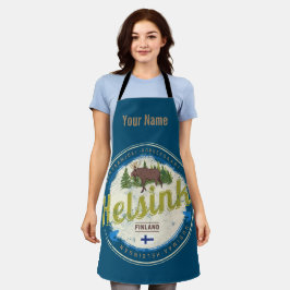 Finse souvenir hoofdstad Helsinki Schort