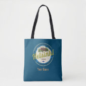 Finse  souvenir hoofdstad Helsinki Tote Bag (Voorkant)