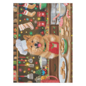 Finse spits kerstbakfeest: Feestelijke Kerst Tafelkleed (Voorkant)