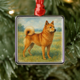Finse spits metalen ornament