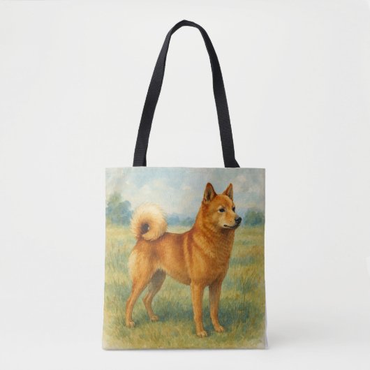 Finse spits tote bag (Voorkant)