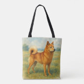 Finse spits tote bag (Achterkant)