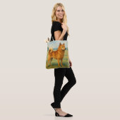 Finse spits tote bag (Op model)