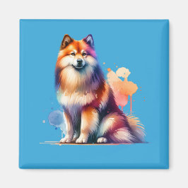 Finse Spitz Dog Magneet