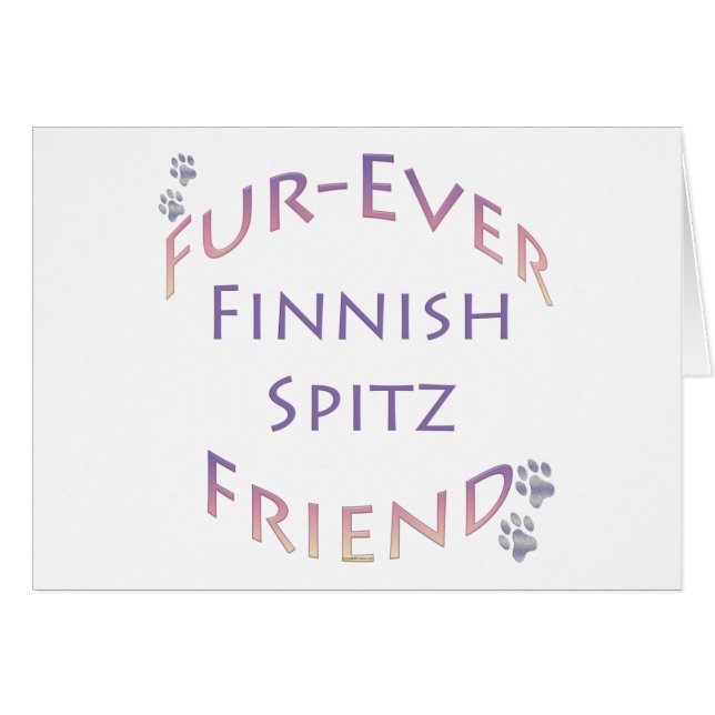 Finse Spitz Furever (Voorkant Horizontaal)