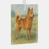 Finse Spitz Glas Ornament (Voorkant Rechts)