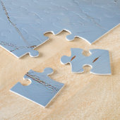 Finse Spitz liet het sneeuwen Kerstmis Legpuzzel (Zijkant)