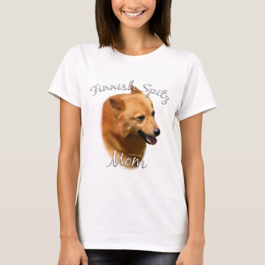 Finse Spitz Moeder 2 T-shirt (Voorkant)