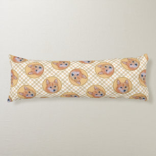 Finse Spitz Schilderij Schattigee Originele Pet Do Lichaamskussen