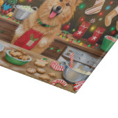 Finse Spitz Vakantie Bakken: Feestelijke Kerstmis Snijplank (Hoek)