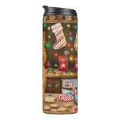 Finse Spitz Vakantie Bakken: Feestelijke Kerstmis Thermosbeker (Geroteerd rechts)