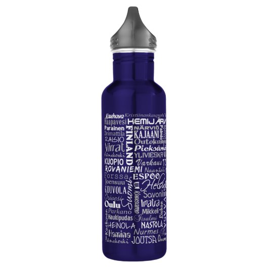 Finse steden waterfles  (Links)