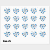 Finse Ster Hart Sticker (Vel)