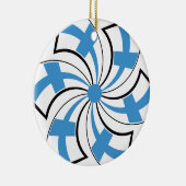 Finse Ster Keramisch Ornament (Rechts)