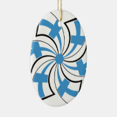 Finse Ster Keramisch Ornament (Rechts)