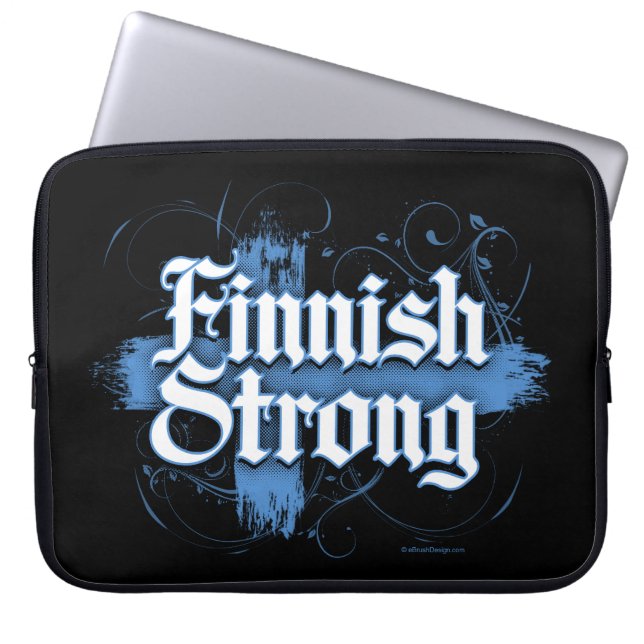 Finse Sterk (Finland) Laptop Sleeve (Voorkant)