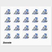 Finse stickers van ganzen en rendieren (Vel)