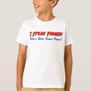 Finse superkracht t-shirt