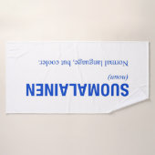 FINSE taal Badhanddoek (Badhanddoek)