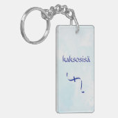 Finse Twin Dad Sleutelhanger (Voorkant Links)