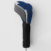 Finse vingerafdrukvlag golfheadcover (Schuin)