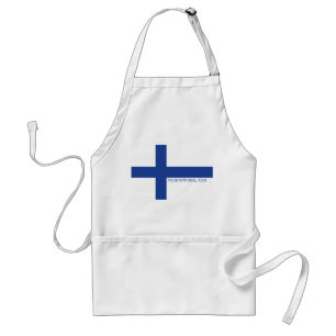 Finse vlag aangepaste schorten