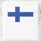 Finse vlag aangepaste stickers (Tas)