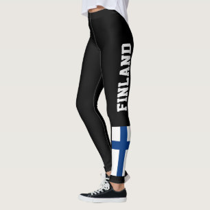 Finse vlag aanpassen leggings