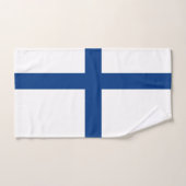 Finse vlag bad handdoek (Handdoek)