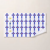 Finse vlag bad handdoek (Handdoek)